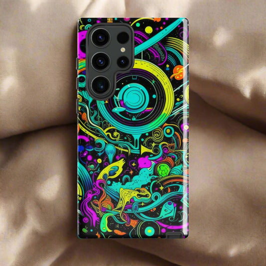 EYNA Emporium - "Acid Trip" Tough Case for Samsung® Phones - Dual Layer Protection