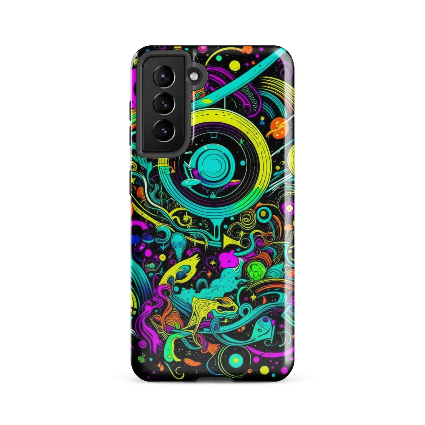 EYNA Emporium - "Acid Trip" Tough Case for Samsung® Phones - Dual Layer Protection