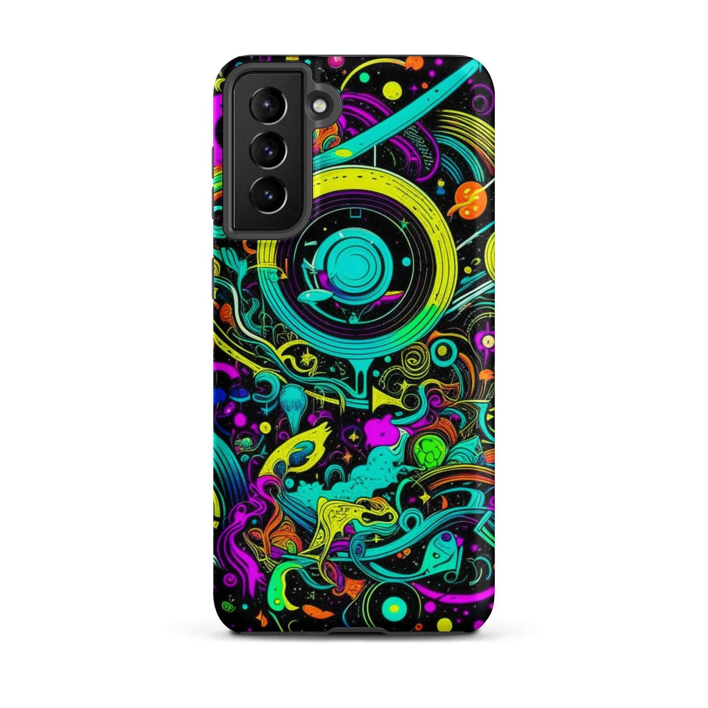 EYNA Emporium - "Acid Trip" Tough Case for Samsung® Phones - Dual Layer Protection