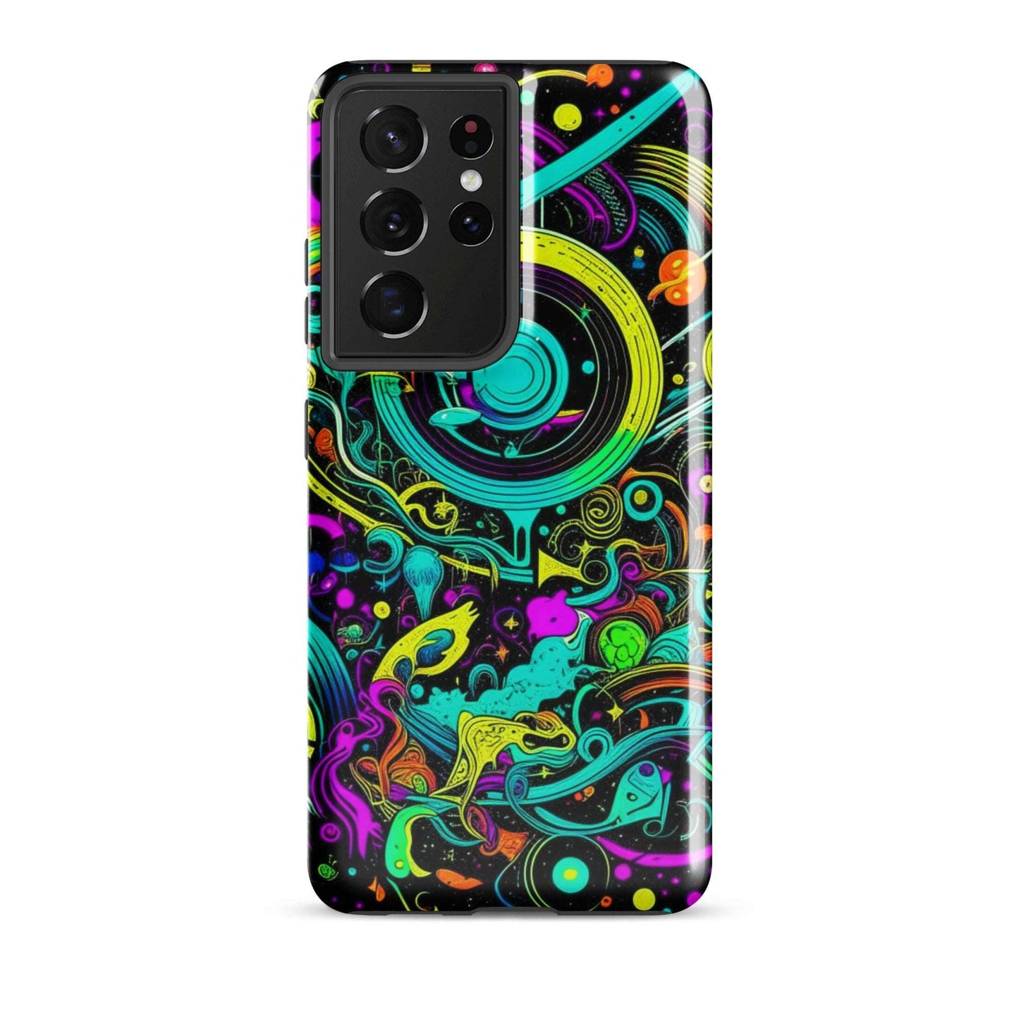 EYNA Emporium - "Acid Trip" Tough Case for Samsung® Phones - Dual Layer Protection