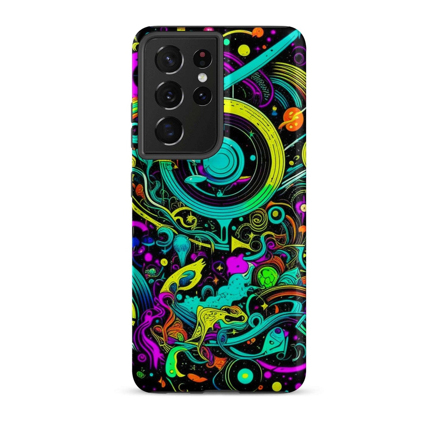 EYNA Emporium - "Acid Trip" Tough Case for Samsung® Phones - Dual Layer Protection