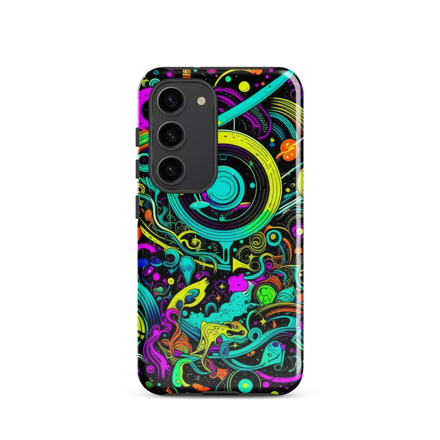 EYNA Emporium - "Acid Trip" Tough Case for Samsung® Phones - Dual Layer Protection