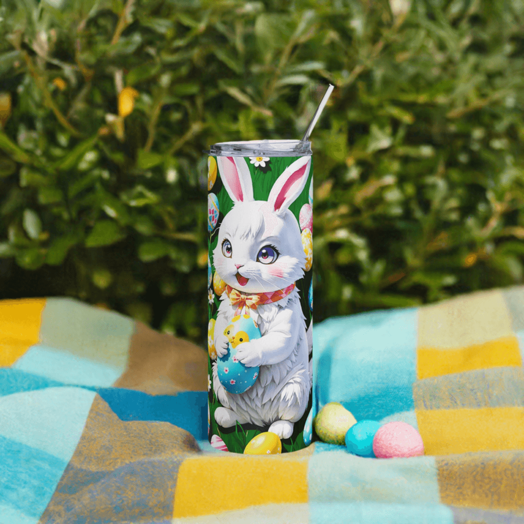 EYNA Emporium - "Bunny Surprise" Stainless Steel Tumbler