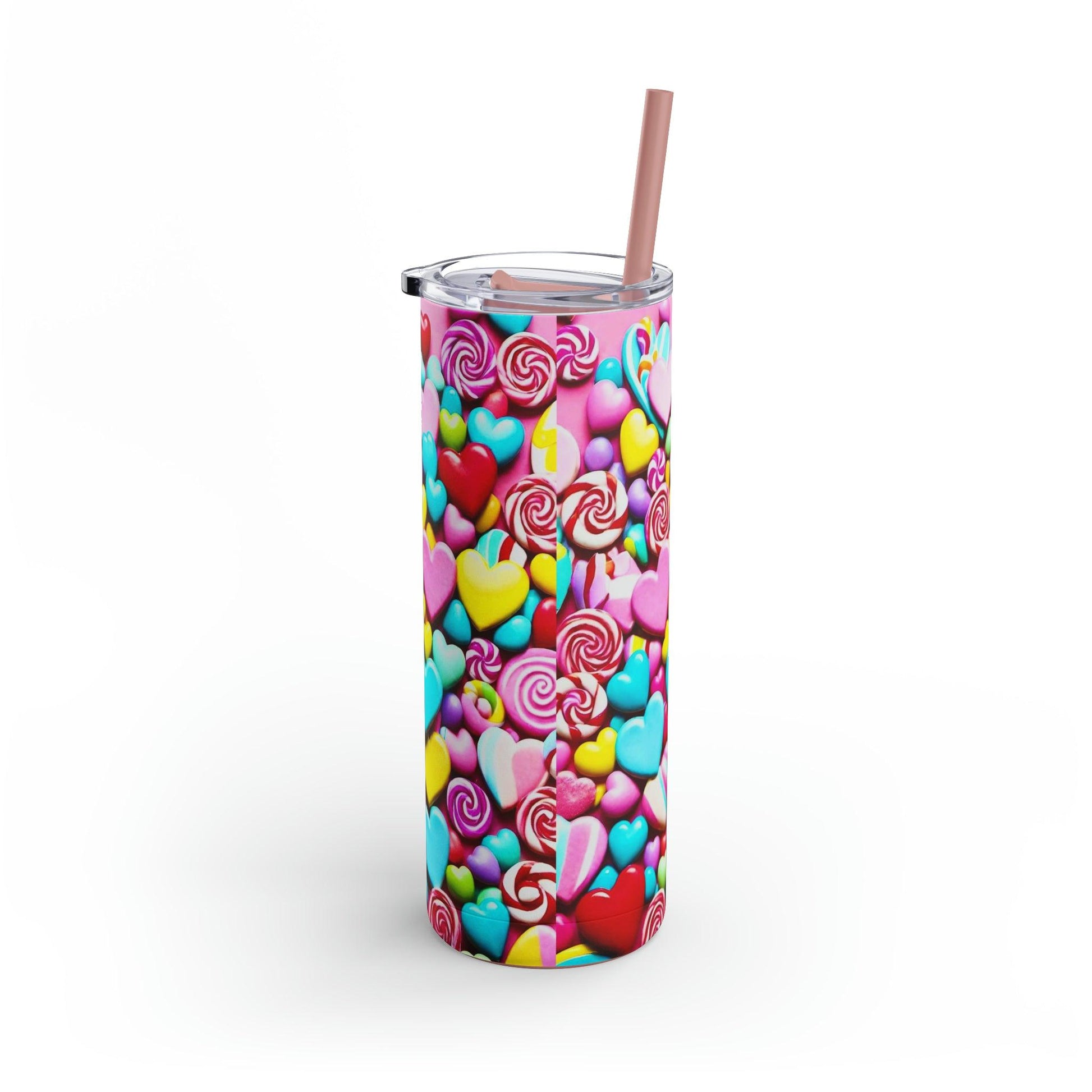 EYNA Emporium - "Candy-lanche" Maars Maker Skinny Matte Tumbler, 20oz