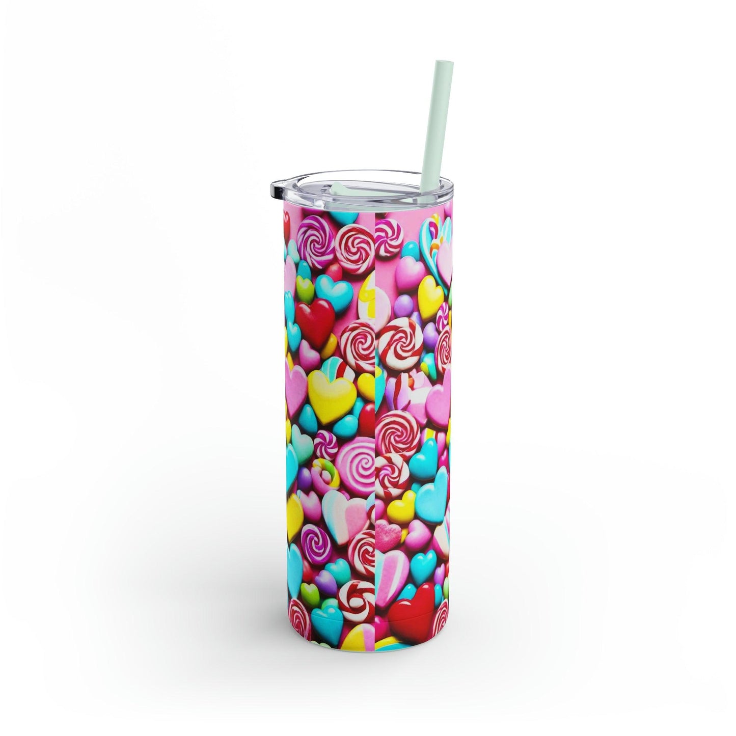 EYNA Emporium - "Candy-lanche" Maars Maker Skinny Matte Tumbler, 20oz