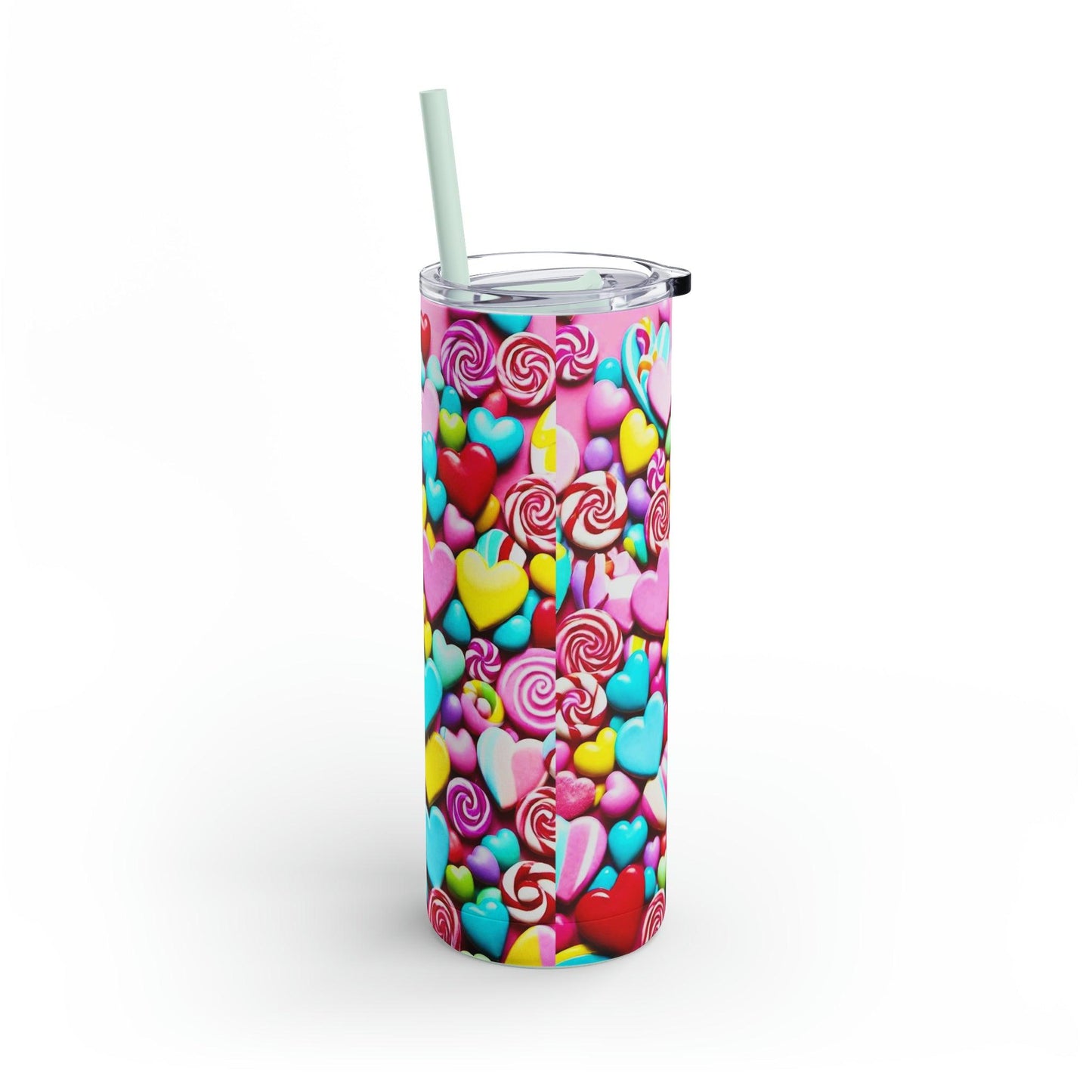 EYNA Emporium - "Candy-lanche" Maars Maker Skinny Matte Tumbler, 20oz