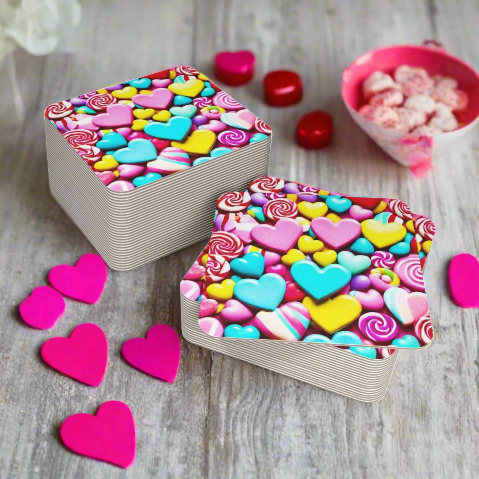 EYNA Emporium - "Candy-lanche" Party Coasters (50, 100 pcs)