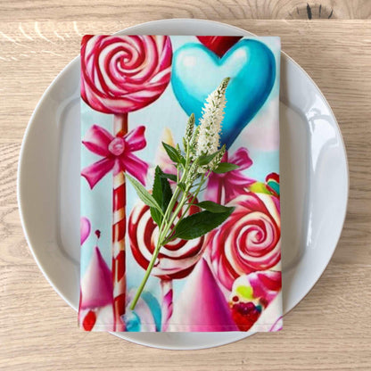 EYNA Emporium - "Candy Town" Broadcloth Napkins