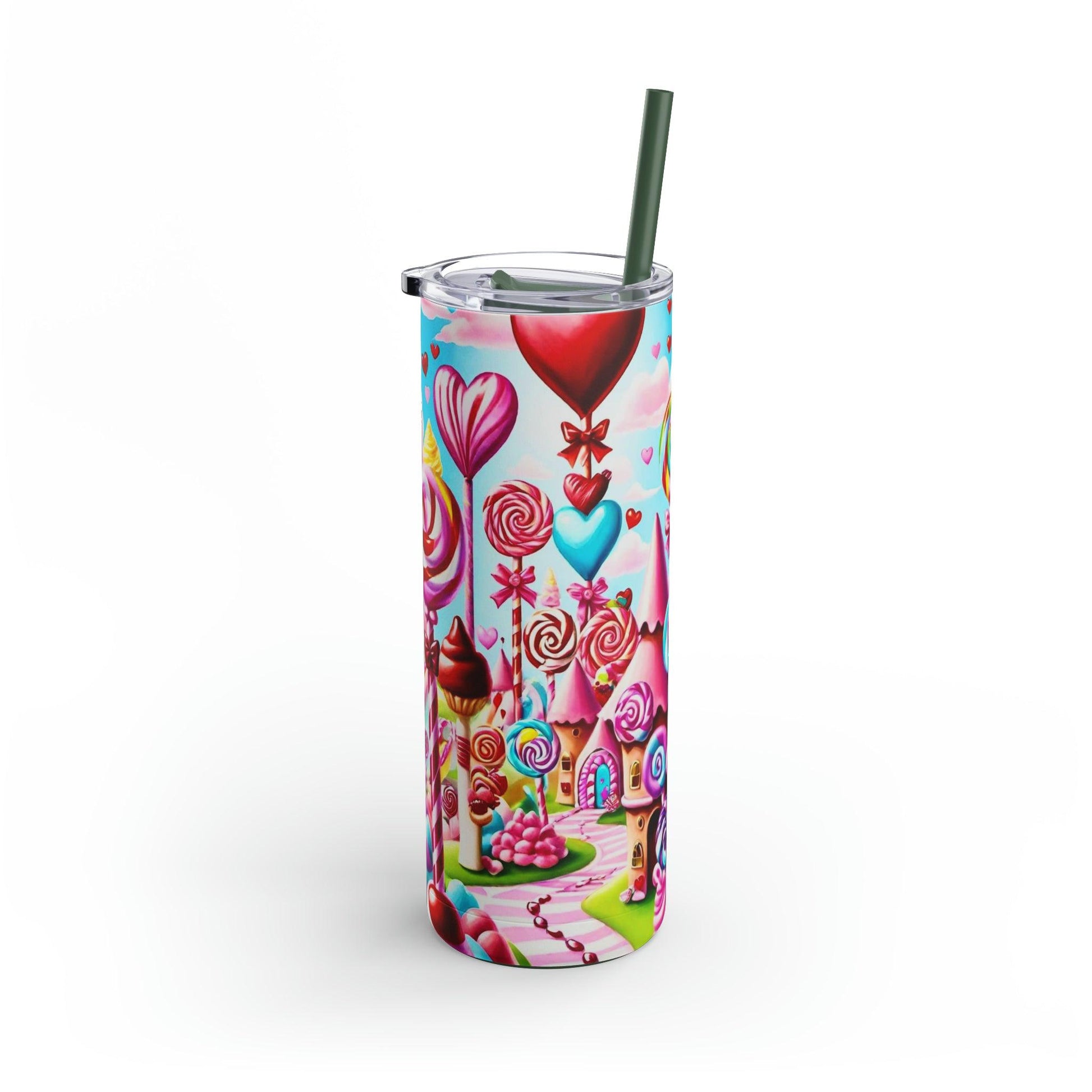 EYNA Emporium - "Candy Town" Maars Maker Skinny Matte Tumbler, 20oz