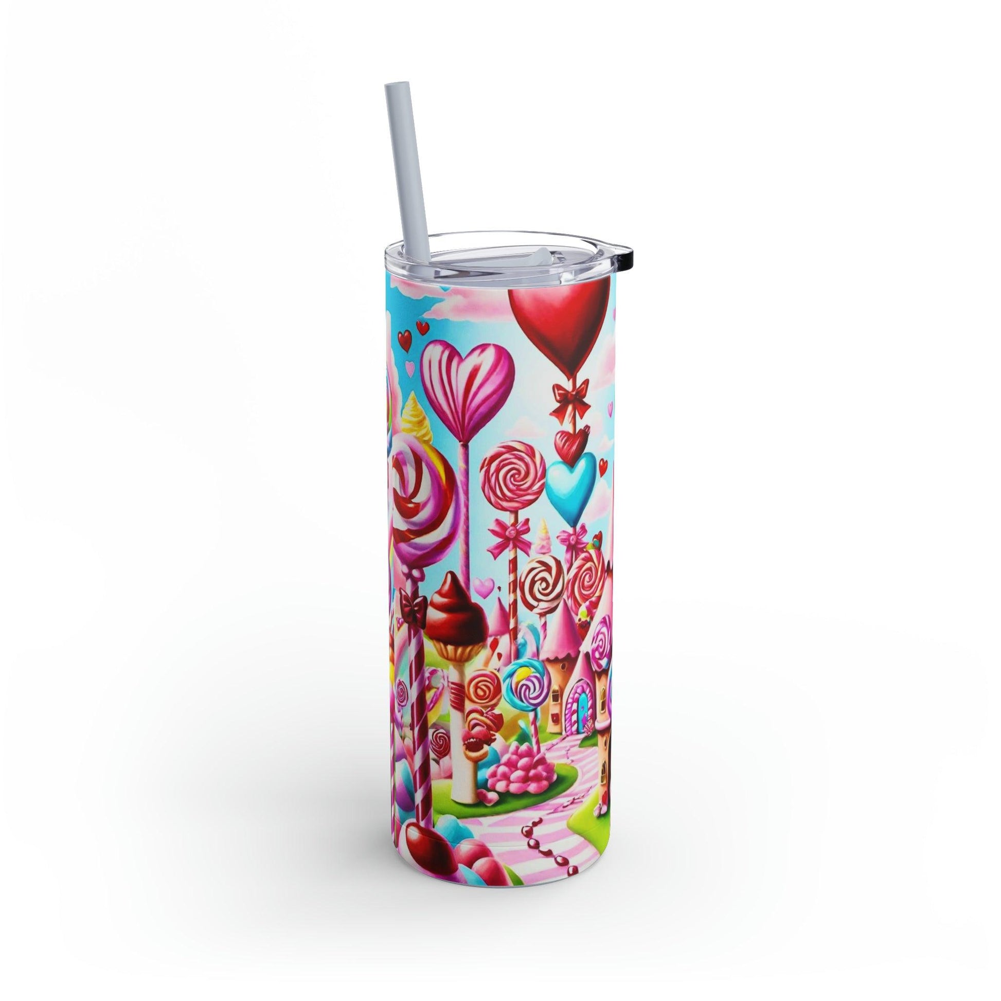 EYNA Emporium - "Candy Town" Maars Maker Skinny Matte Tumbler, 20oz