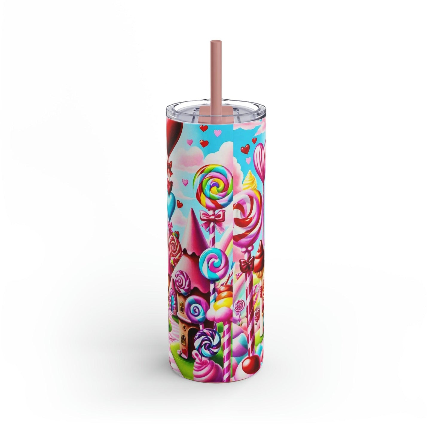 EYNA Emporium - "Candy Town" Maars Maker Skinny Matte Tumbler, 20oz