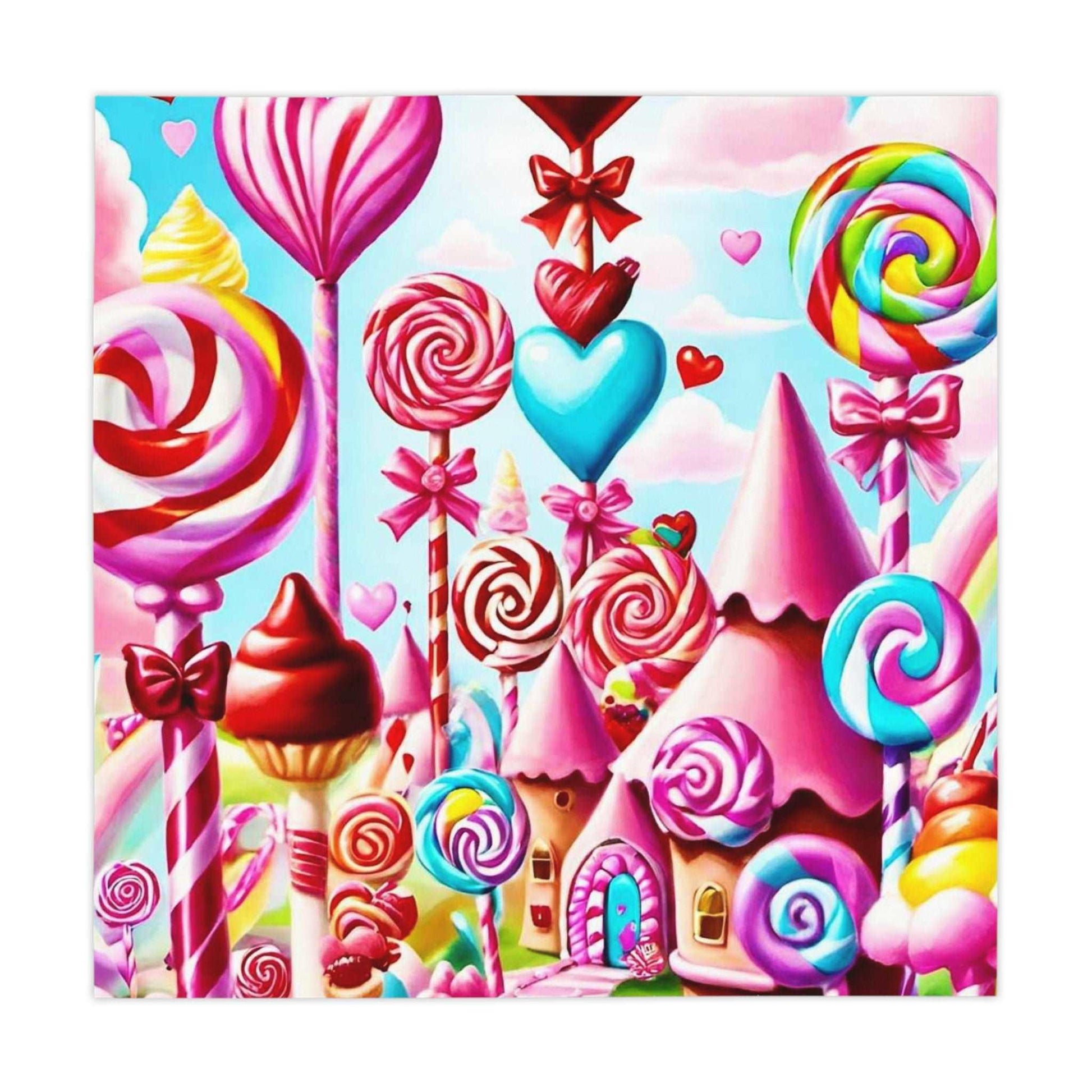 EYNA Emporium - "Candy Town" Tablecloth