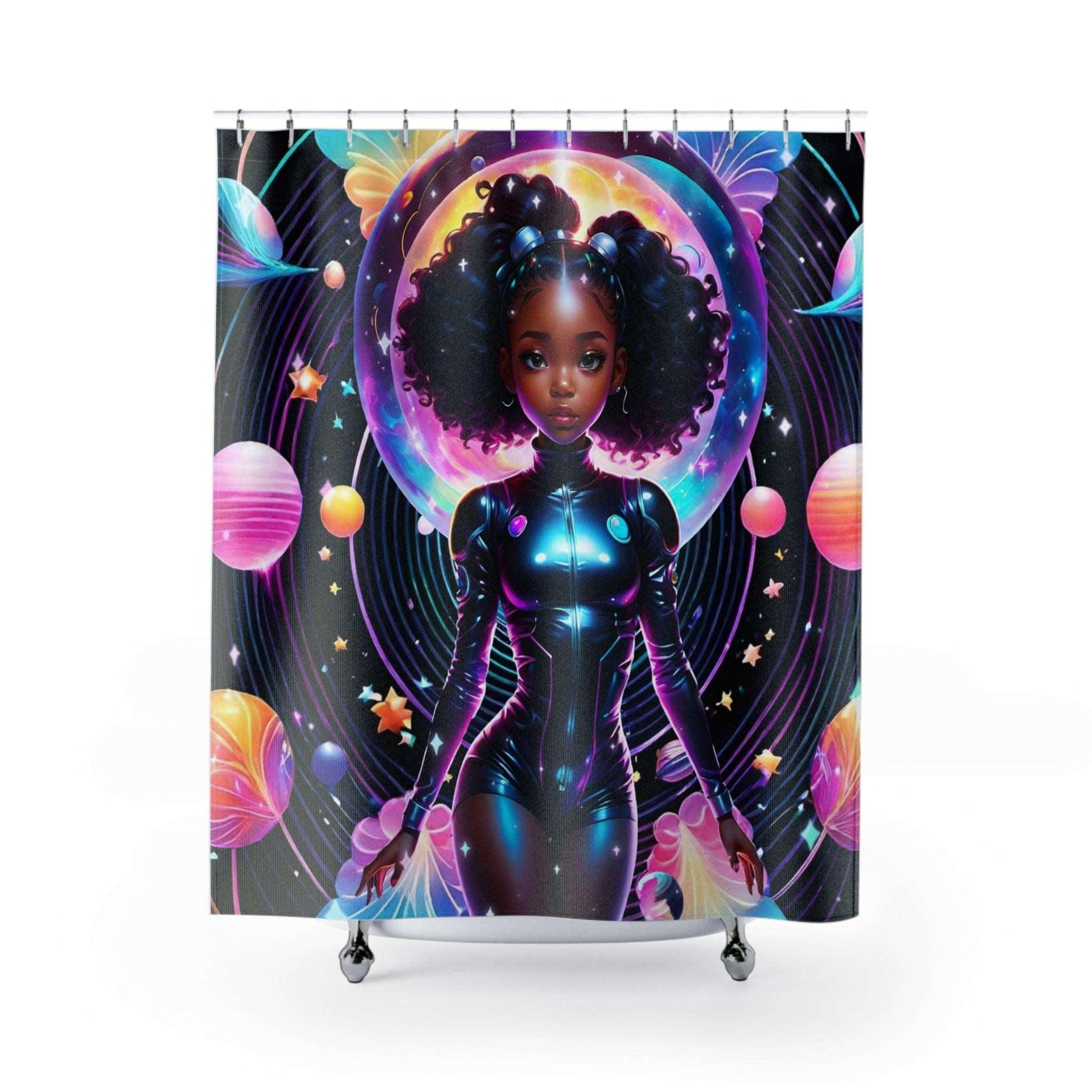 EYNA Emporium - "Child of the Stars" Shower Curtains