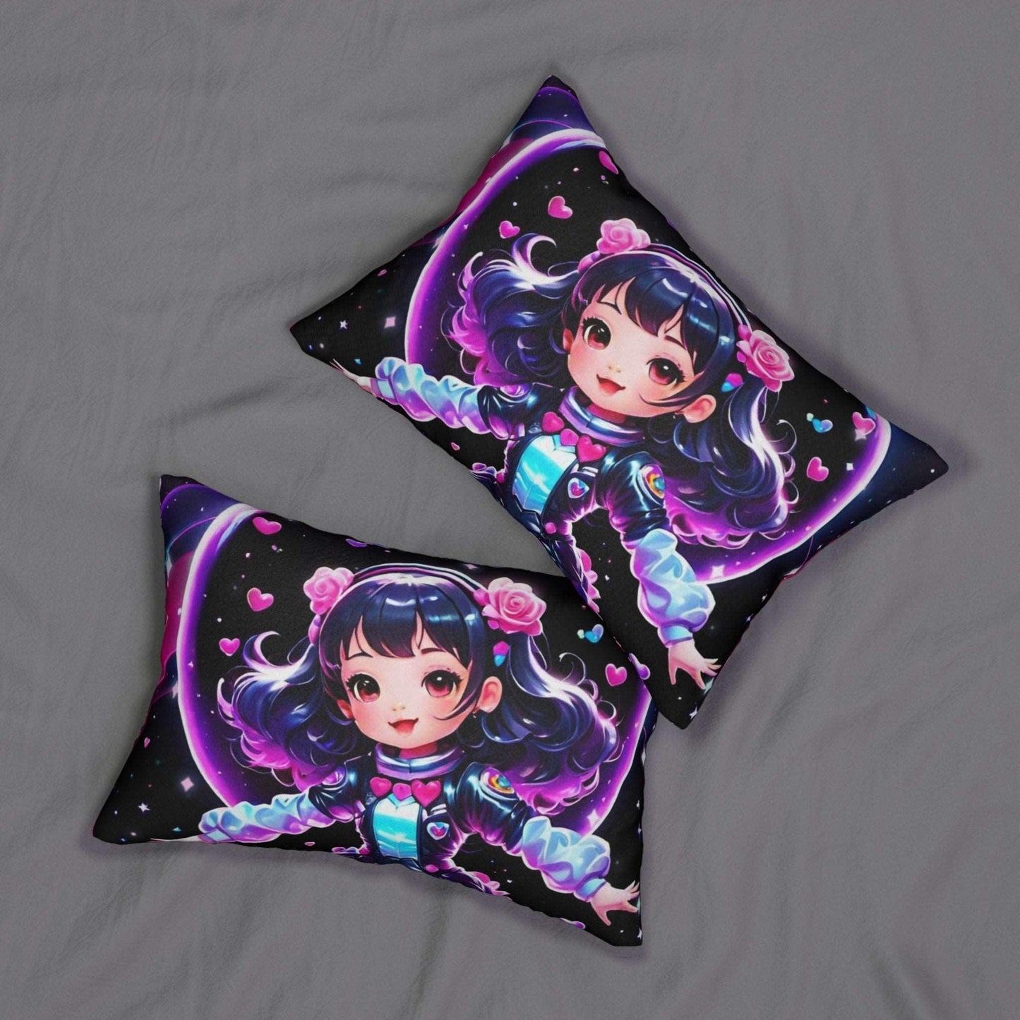 EYNA Emporium - "Cutie of the Stars" Spun Polyester Lumbar Pillow