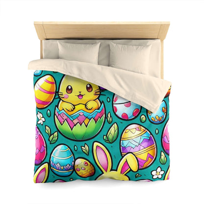 EYNA Emporium - "Easter Friends" Microfiber Duvet Cover