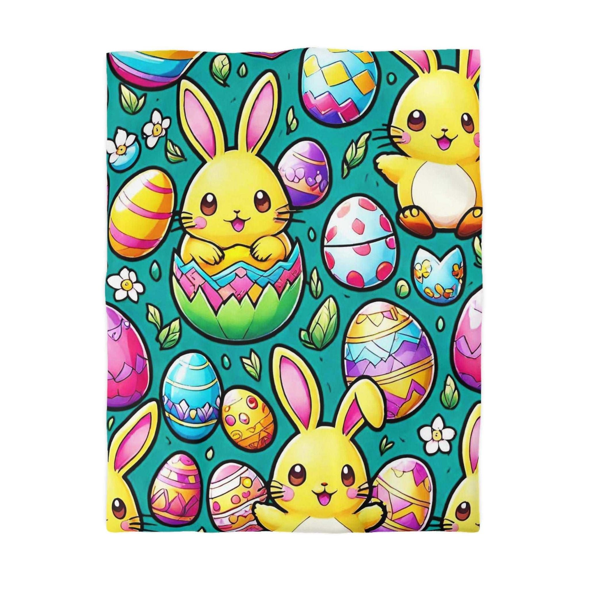 EYNA Emporium - "Easter Friends" Microfiber Duvet Cover