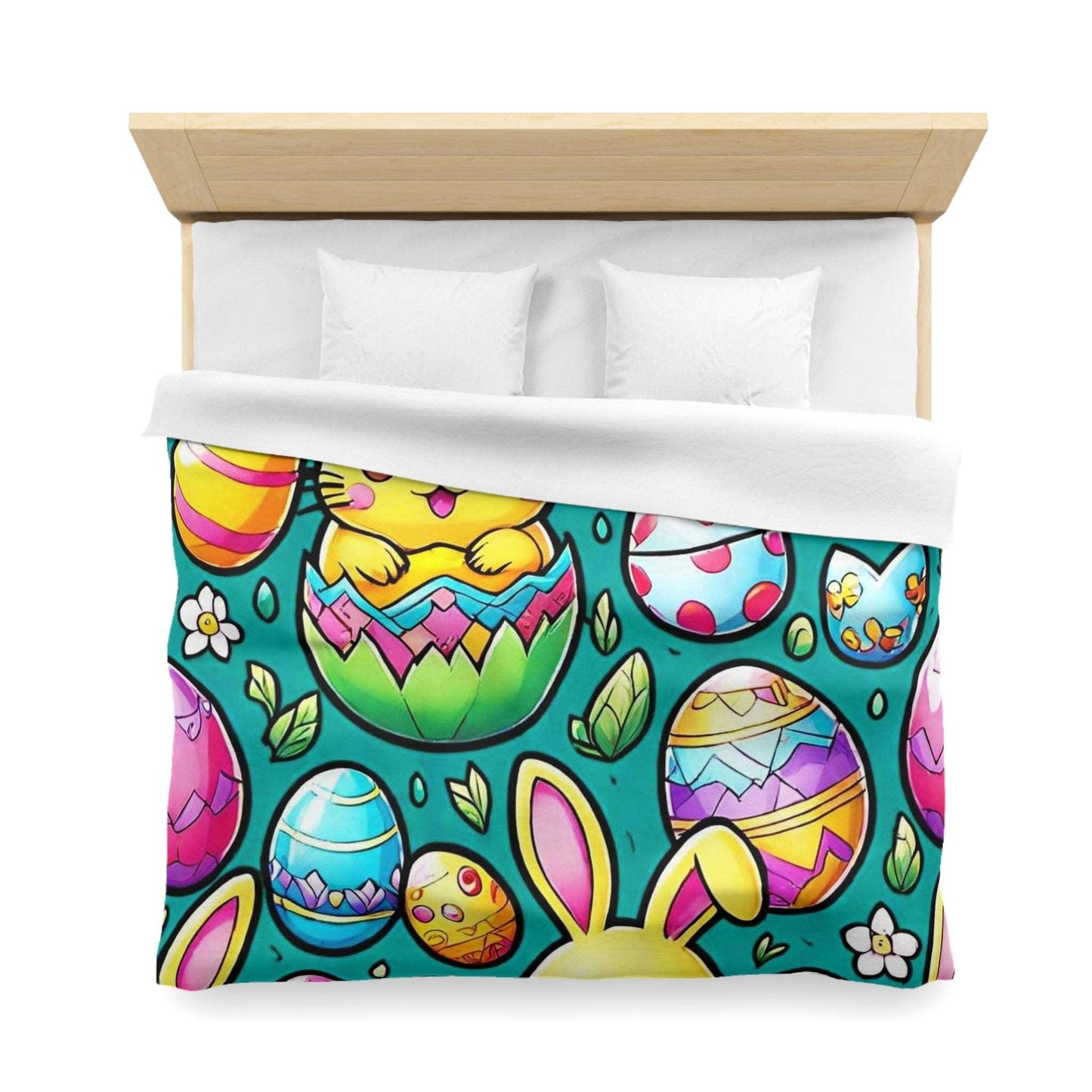 EYNA Emporium - "Easter Friends" Microfiber Duvet Cover