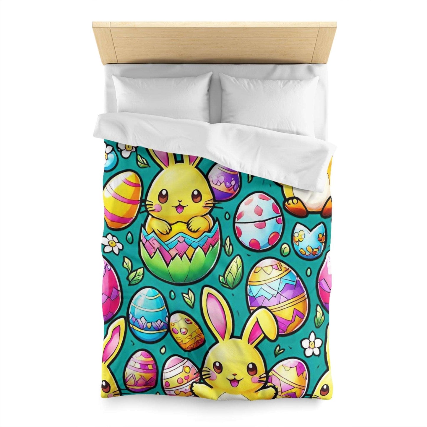 EYNA Emporium - "Easter Friends" Microfiber Duvet Cover