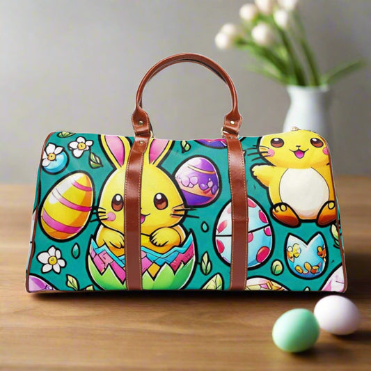 EYNA Emporium - "Easter Friends" Waterproof Travel Bag