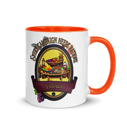 EYNA Emporium - "Every Campaign Needs Rations" Ration Two-Toned Color Mug