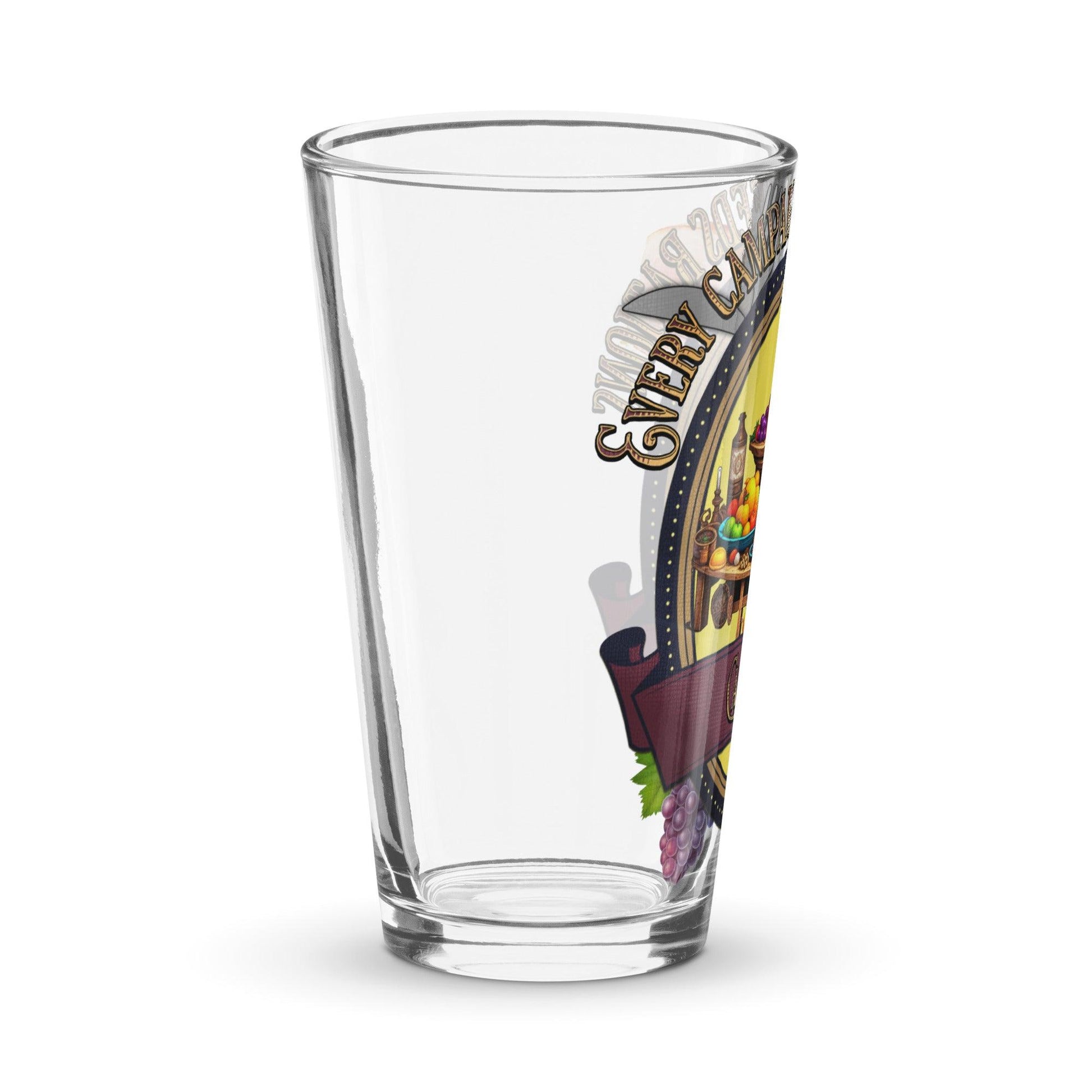 EYNA Emporium - "Every Campaign Needs Rations" Shaker Pint Glass