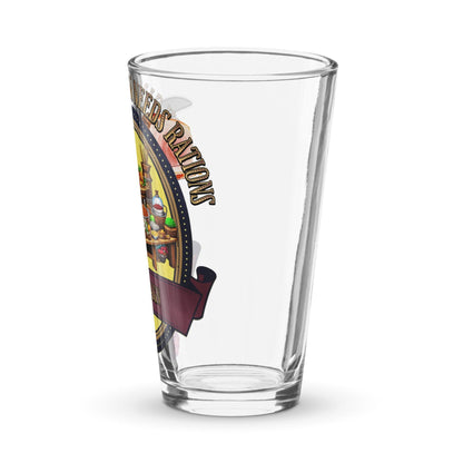 EYNA Emporium - "Every Campaign Needs Rations" Shaker Pint Glass