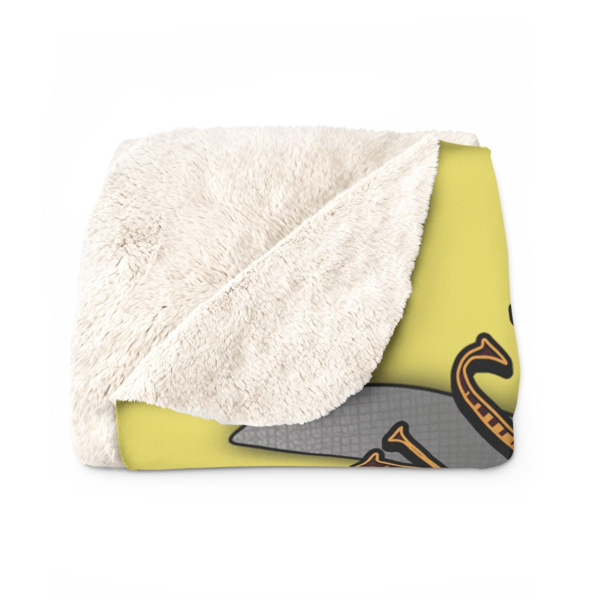 EYNA Emporium - "Every Campaign Needs Rations" Sherpa Fleece Blanket - Campaign