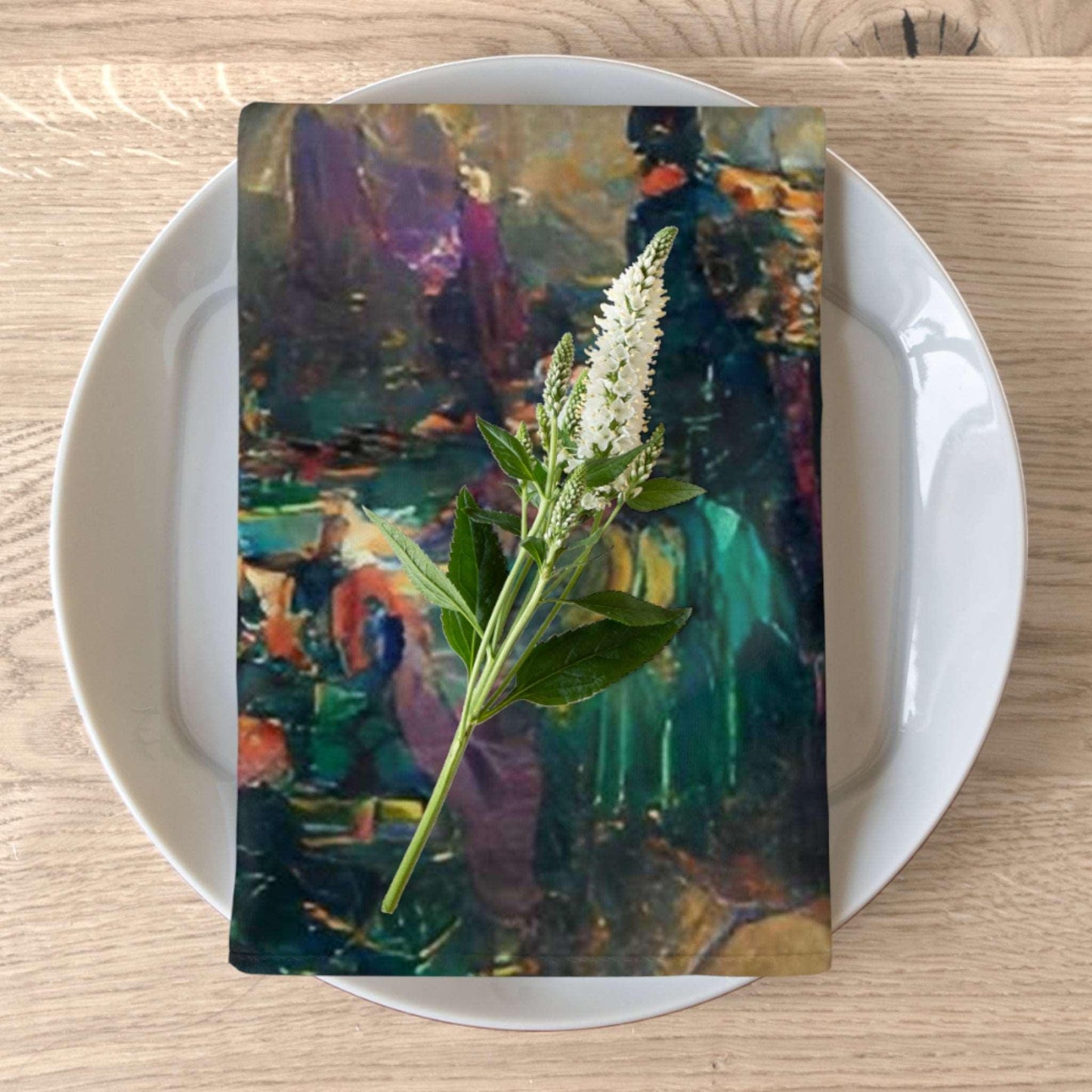 EYNA Emporium - "Forest Celebration" Broadcloth Napkins