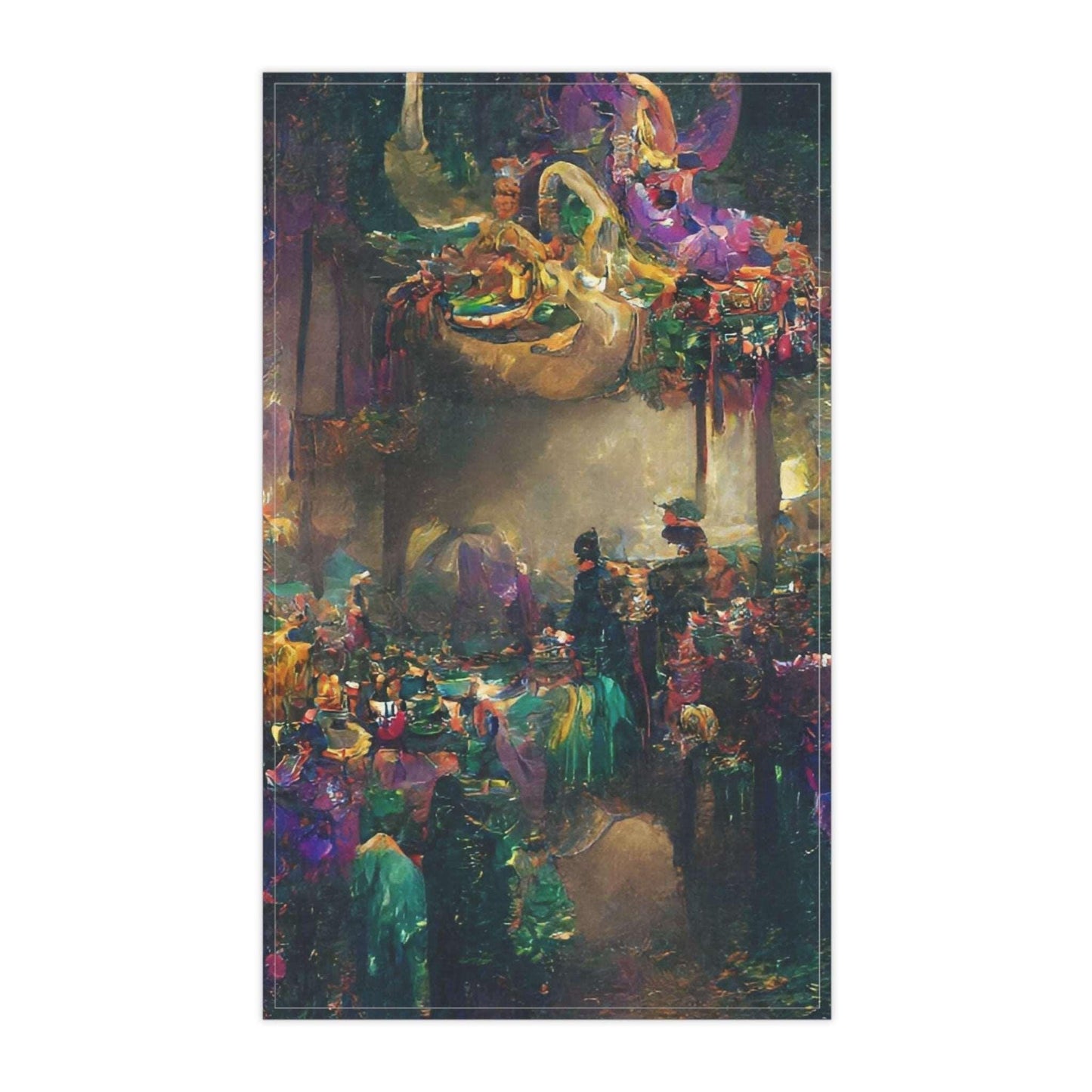 EYNA Emporium - "Forest Celebration" Kitchen Towel