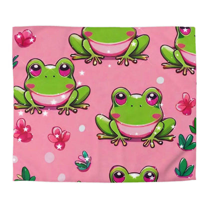 EYNA Emporium - "Frog Love" Microfiber Duvet Cover