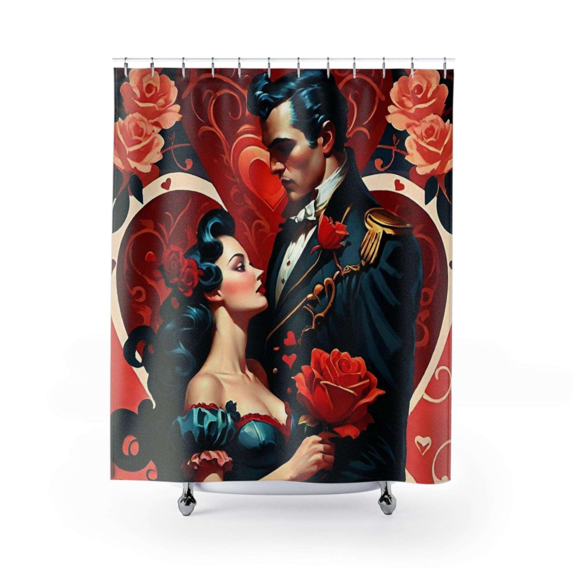 EYNA Emporium - "Gone with the Telenovela" Shower Curtains