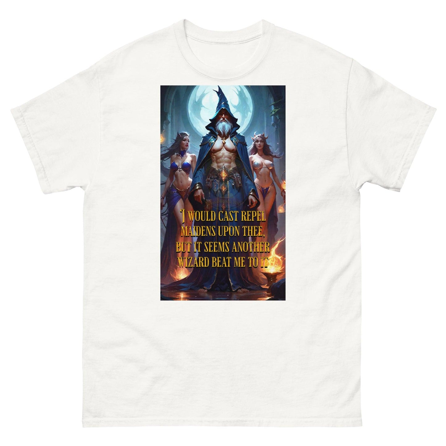 EYNA Emporium - "I'd Cast Repel Maidens" Men's Classic Tee