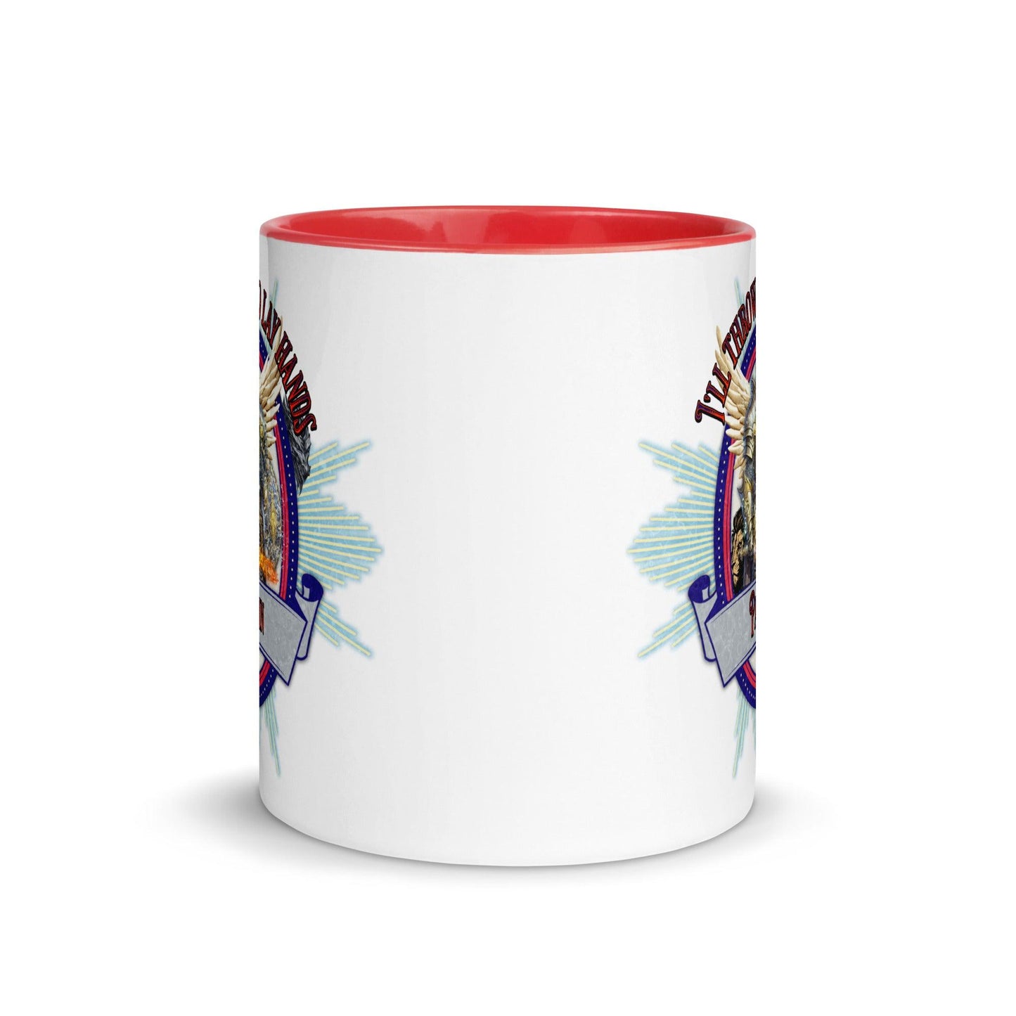 EYNA Emporium - "I'll Throw and Lay hands" Paladin Two-Toned Color Mug