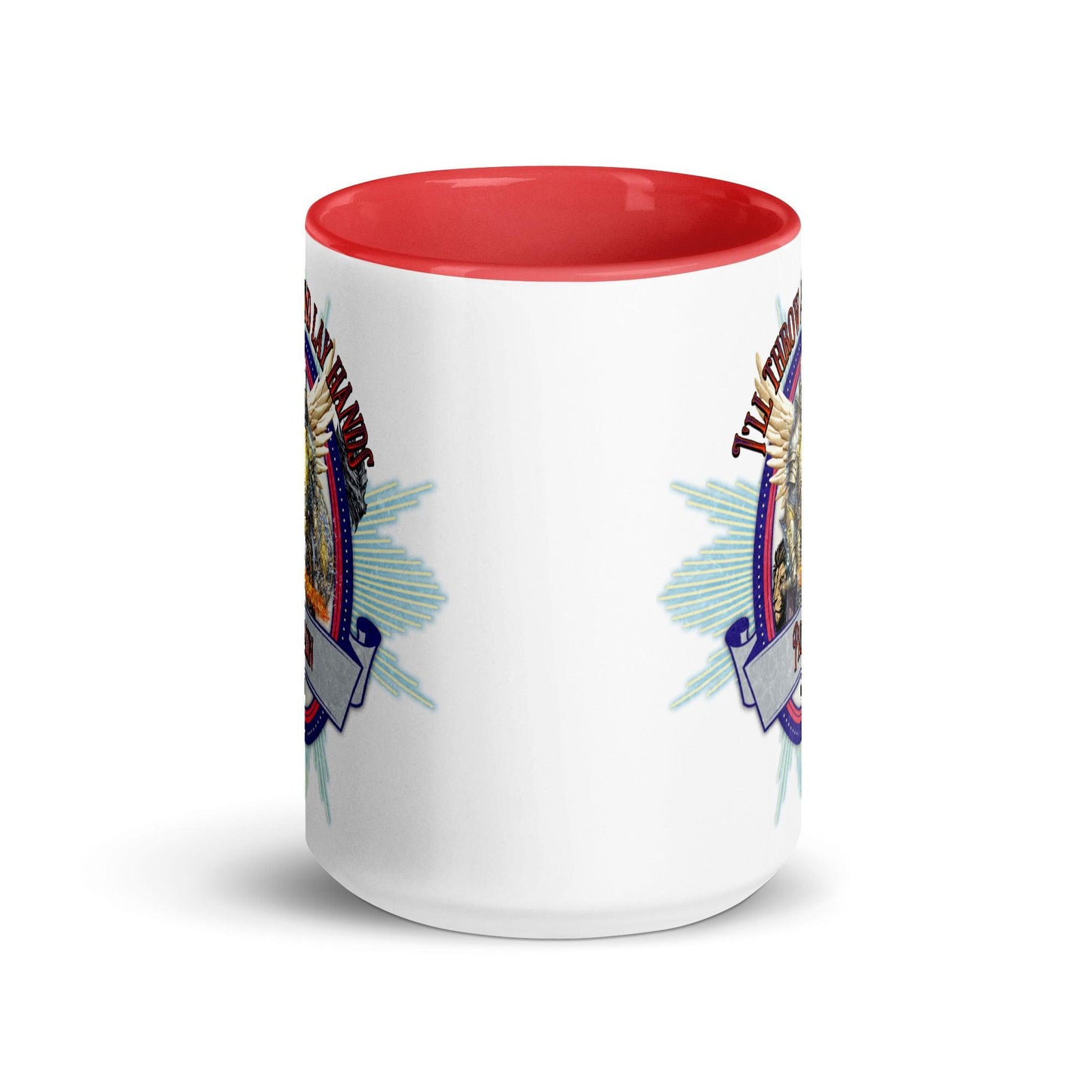 EYNA Emporium - "I'll Throw and Lay hands" Paladin Two-Toned Color Mug