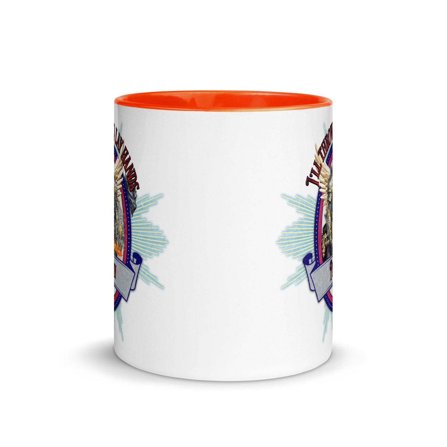 EYNA Emporium - "I'll Throw and Lay hands" Paladin Two-Toned Color Mug