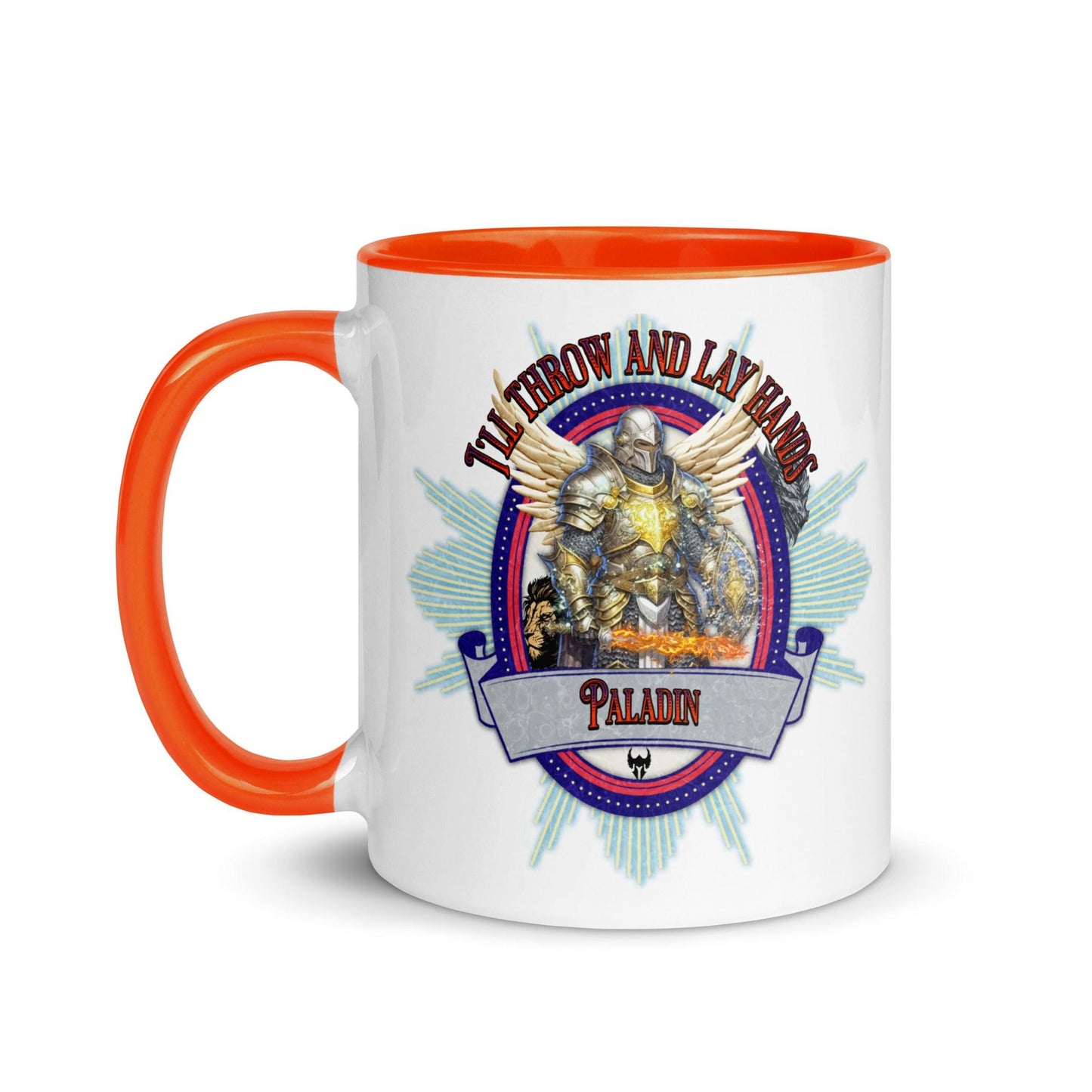 EYNA Emporium - "I'll Throw and Lay hands" Paladin Two-Toned Color Mug