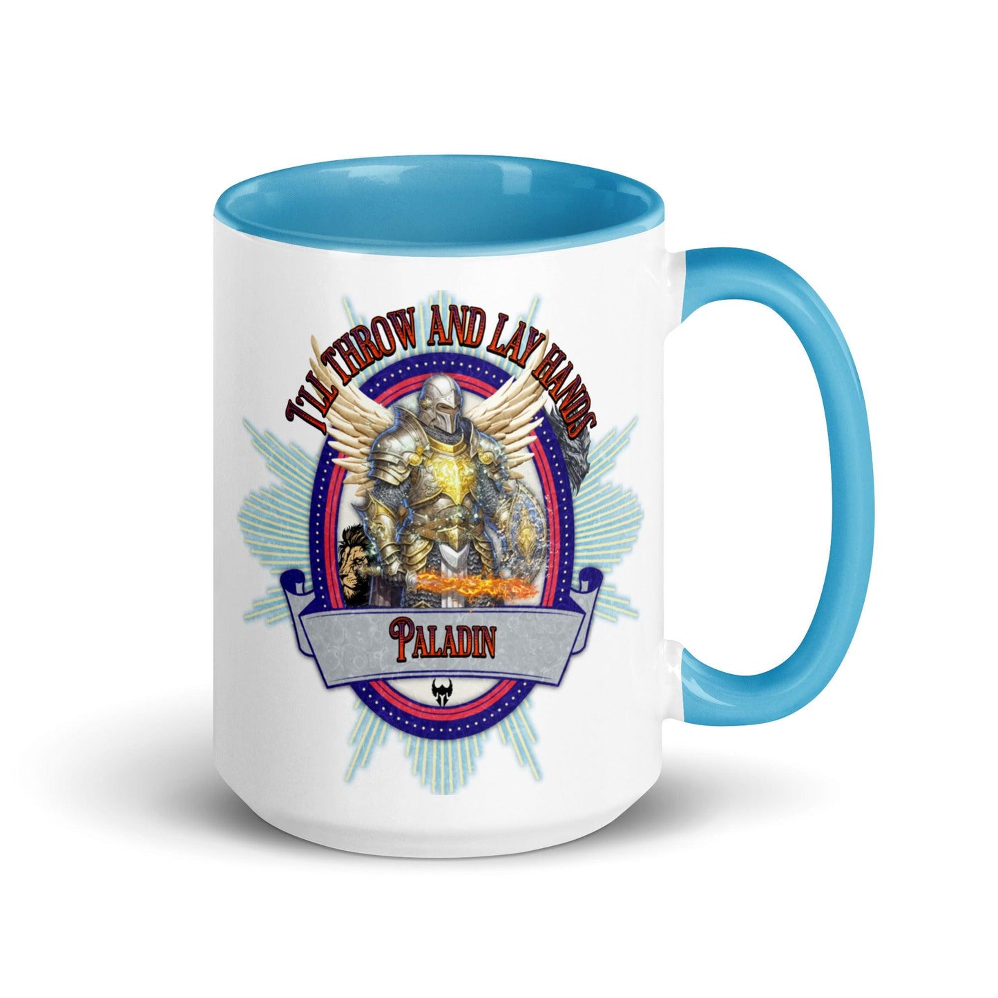 EYNA Emporium - "I'll Throw and Lay hands" Paladin Two-Toned Color Mug