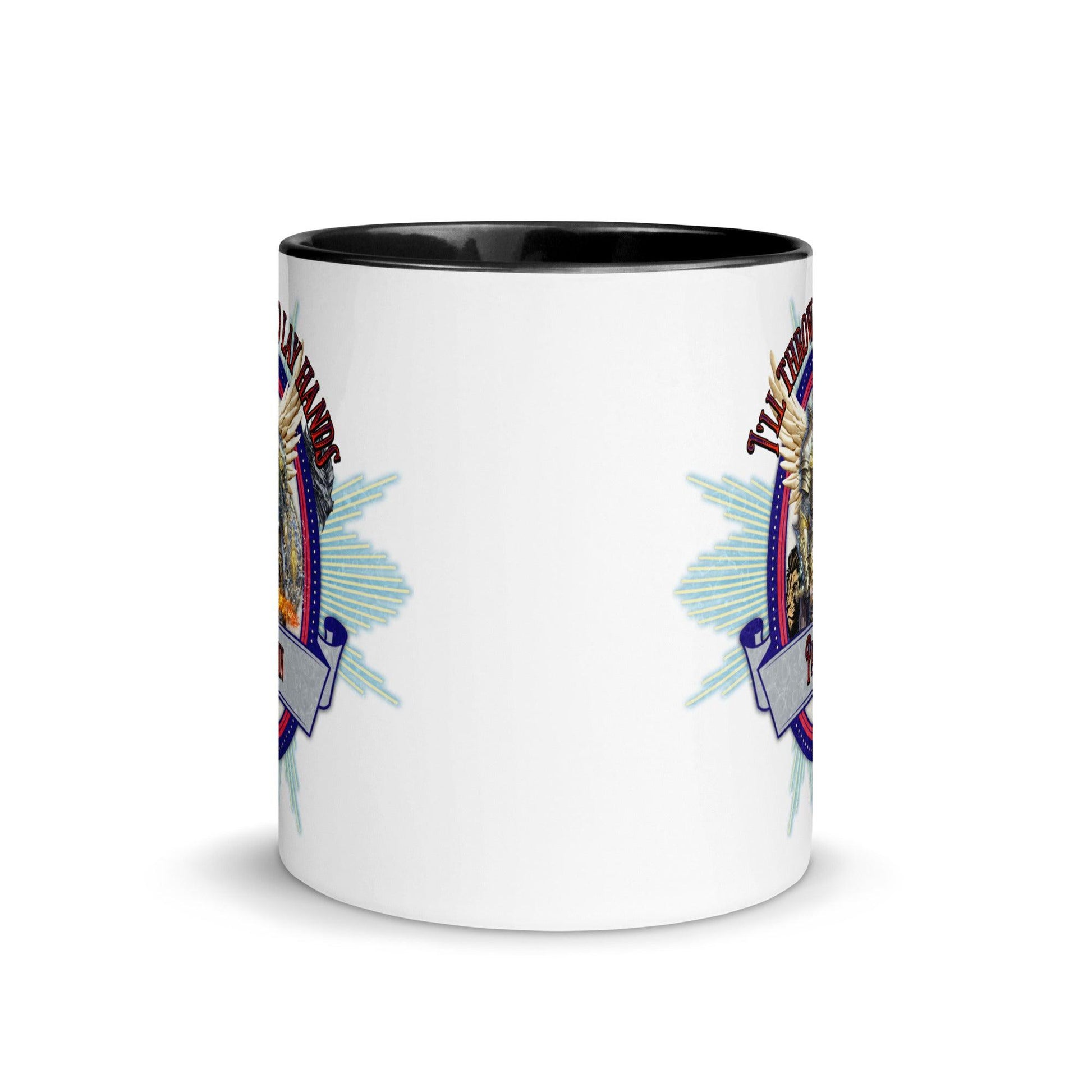 EYNA Emporium - "I'll Throw and Lay hands" Paladin Two-Toned Color Mug