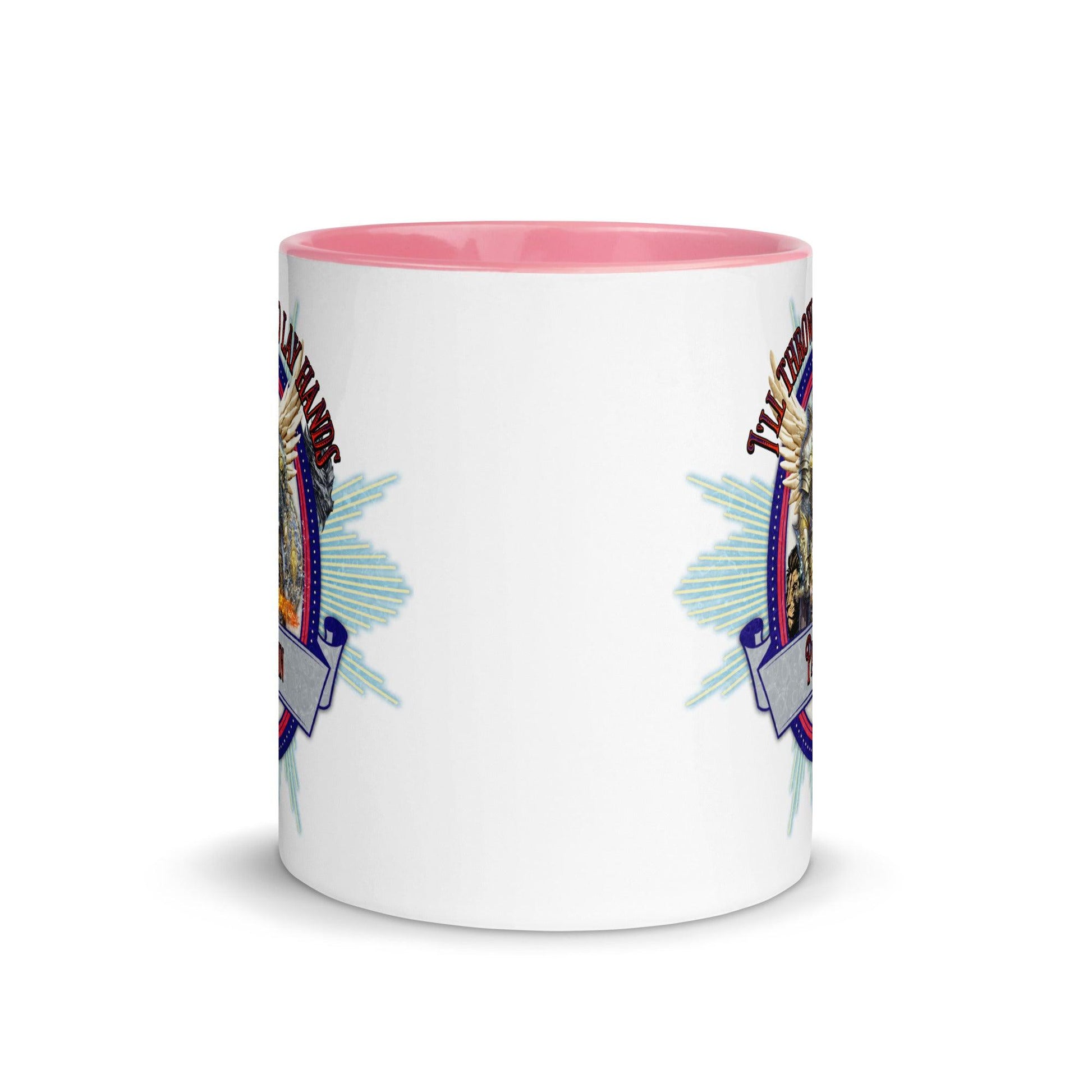 EYNA Emporium - "I'll Throw and Lay hands" Paladin Two-Toned Color Mug