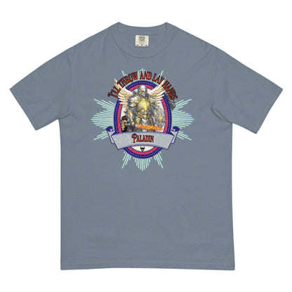 EYNA Emporium - "I'll Throw and Lay Hands" Paladin Unisex Heavyweight T-Shirt