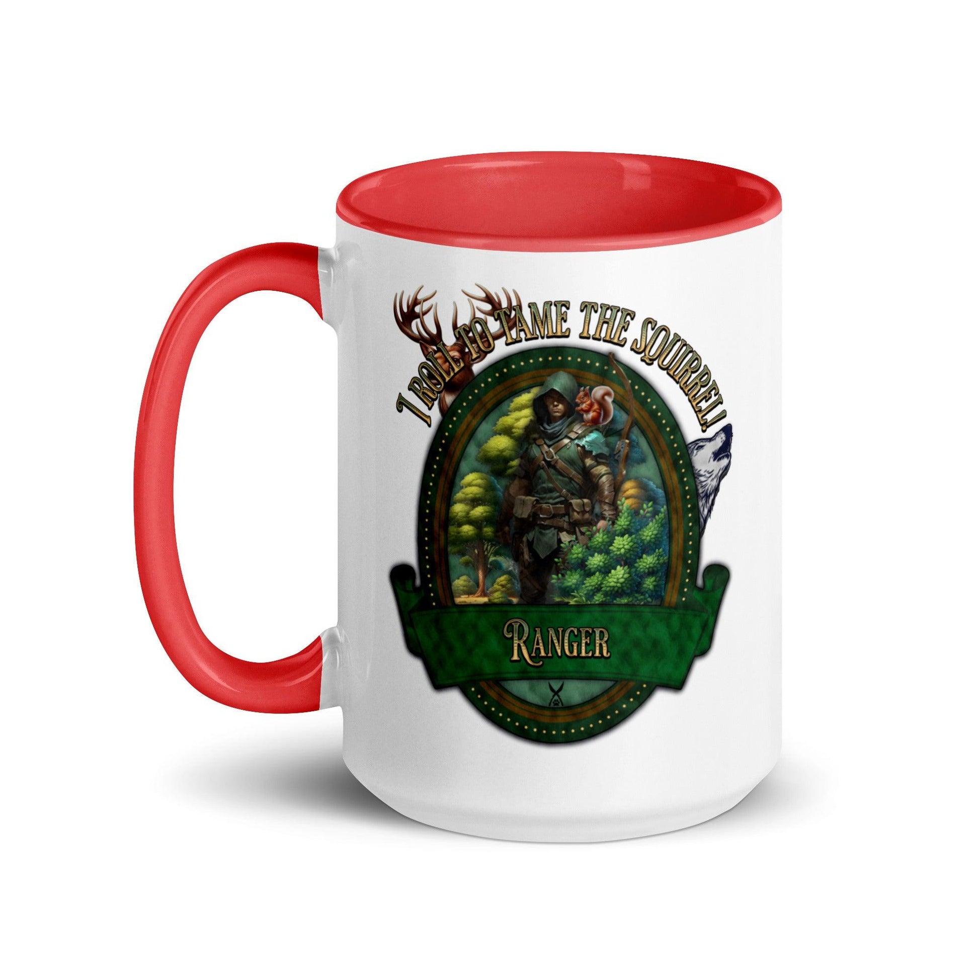 EYNA Emporium - "I Roll to Tame the Squirrel" Ranger Two-Toned Mug