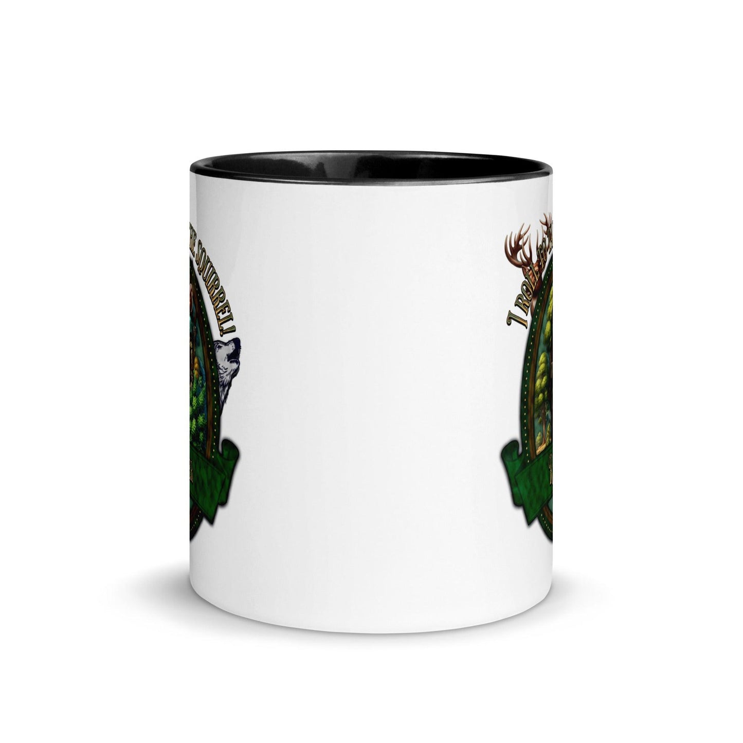 EYNA Emporium - "I Roll to Tame the Squirrel" Ranger Two-Toned Mug