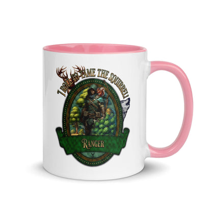 EYNA Emporium - "I Roll to Tame the Squirrel" Ranger Two-Toned Mug