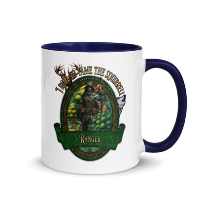 EYNA Emporium - "I Roll to Tame the Squirrel" Ranger Two-Toned Mug