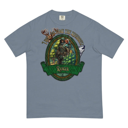 EYNA Emporium - "I Roll to Tame the Squirrel" Ranger Unisex Heavyweight T-Shirt