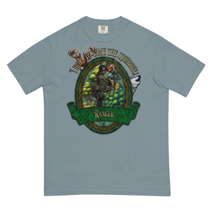 EYNA Emporium - "I Roll to Tame the Squirrel" Ranger Unisex Heavyweight T-Shirt