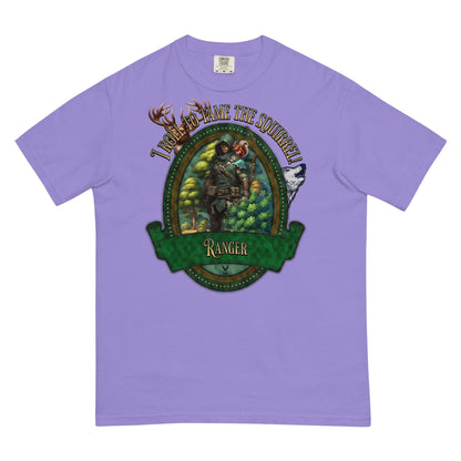 EYNA Emporium - "I Roll to Tame the Squirrel" Ranger Unisex Heavyweight T-Shirt