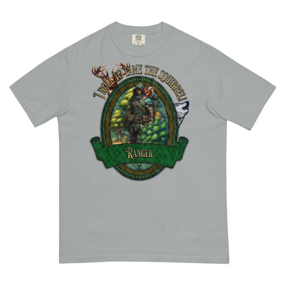 EYNA Emporium - "I Roll to Tame the Squirrel" Ranger Unisex Heavyweight T-Shirt