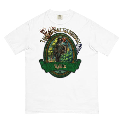 EYNA Emporium - "I Roll to Tame the Squirrel" Ranger Unisex Heavyweight T-Shirt