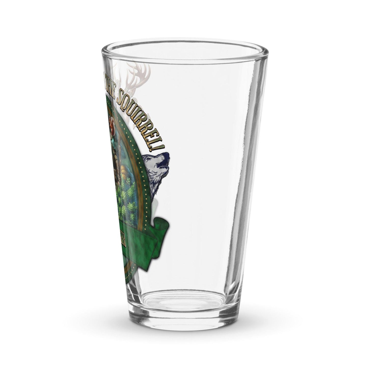 EYNA Emporium - "I Roll to Tame the Squirrel" Shaker Pint Glass - Ranger